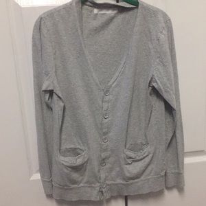 XS grey cardigan from cotton on